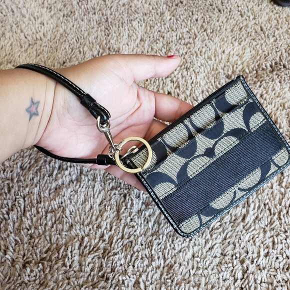 Coach Signature Wristlet - Picture 4 of 4